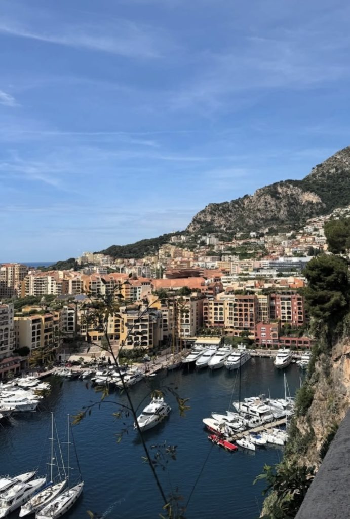 a picture of the Monte Carlo's old harbour